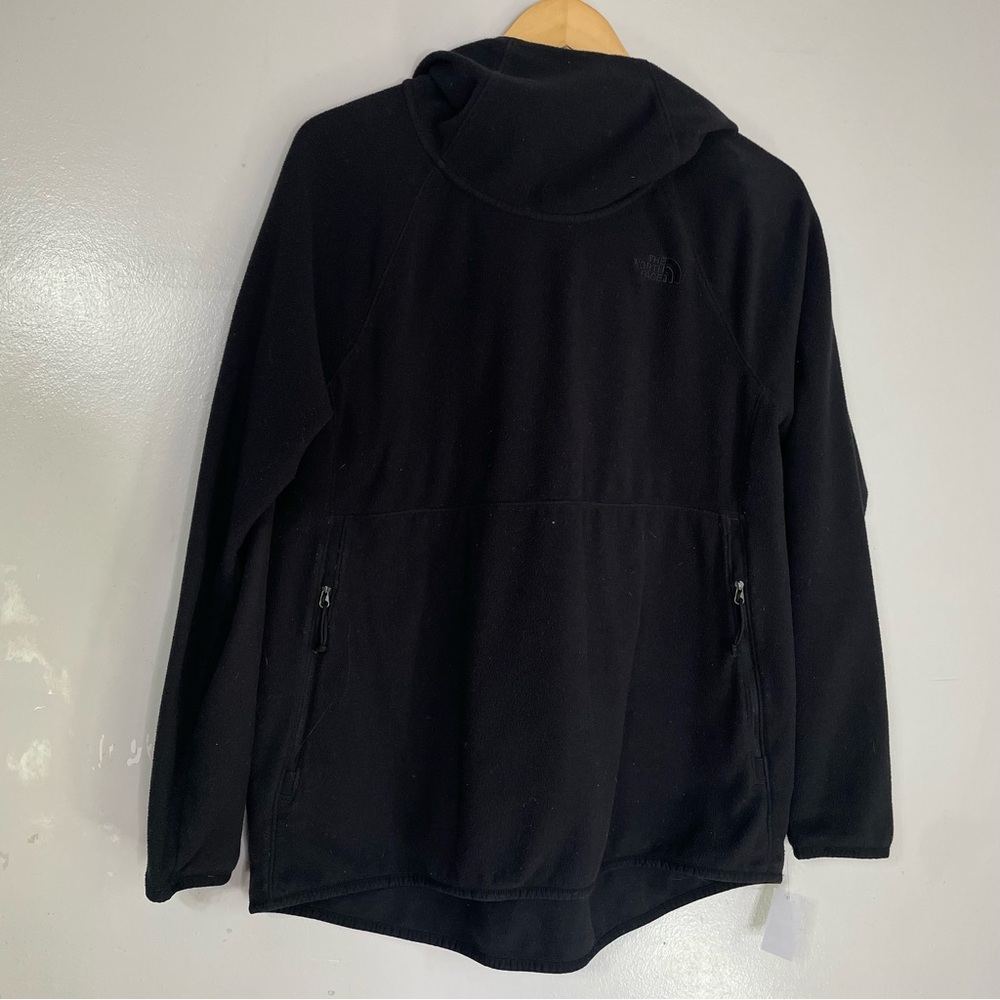 The North Face Glacier‎ Alpine Pullover Hoodie Sweatshirt Black XS High Neck